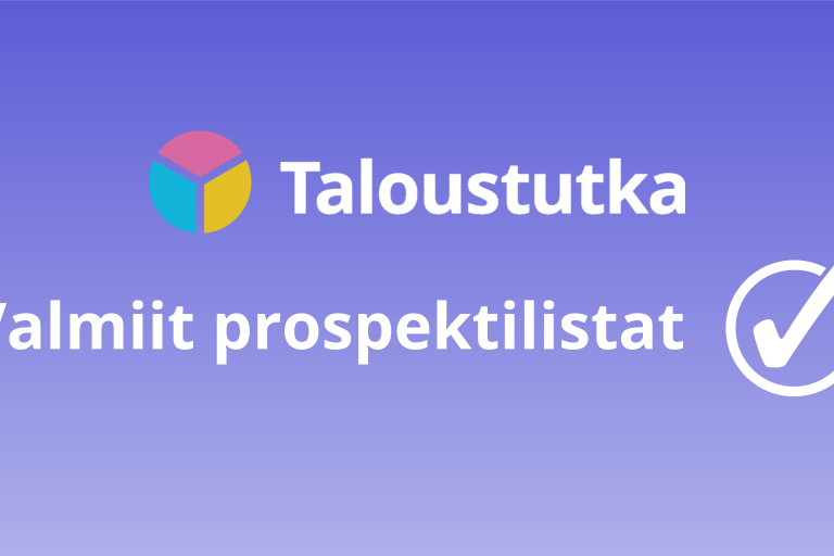 valmiit prospektilistat Taloustutkasta