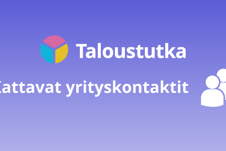 kattavat yrityskontaktit Taloustutkasta